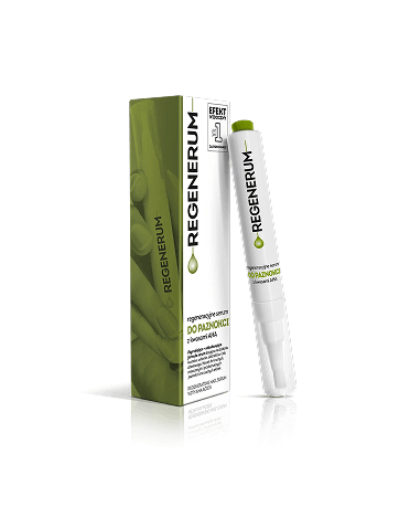 Regeneracyjne serum do paznokci z kwasami AHA