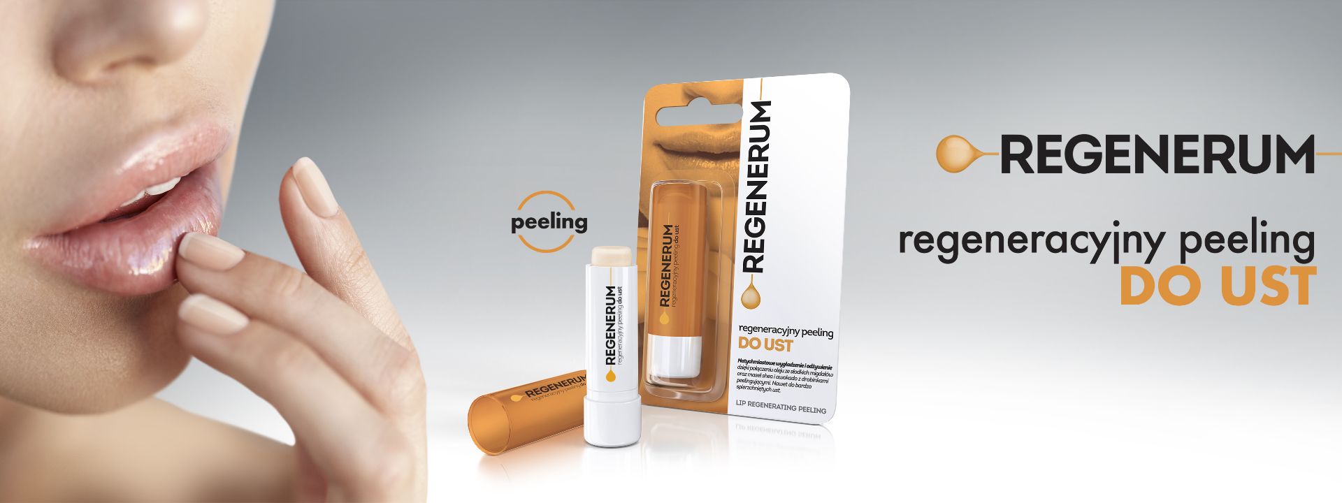 Regeneracyjny peeling do ust