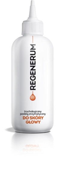 Trychologiczny peeling enzymatyczny do skóry głowy